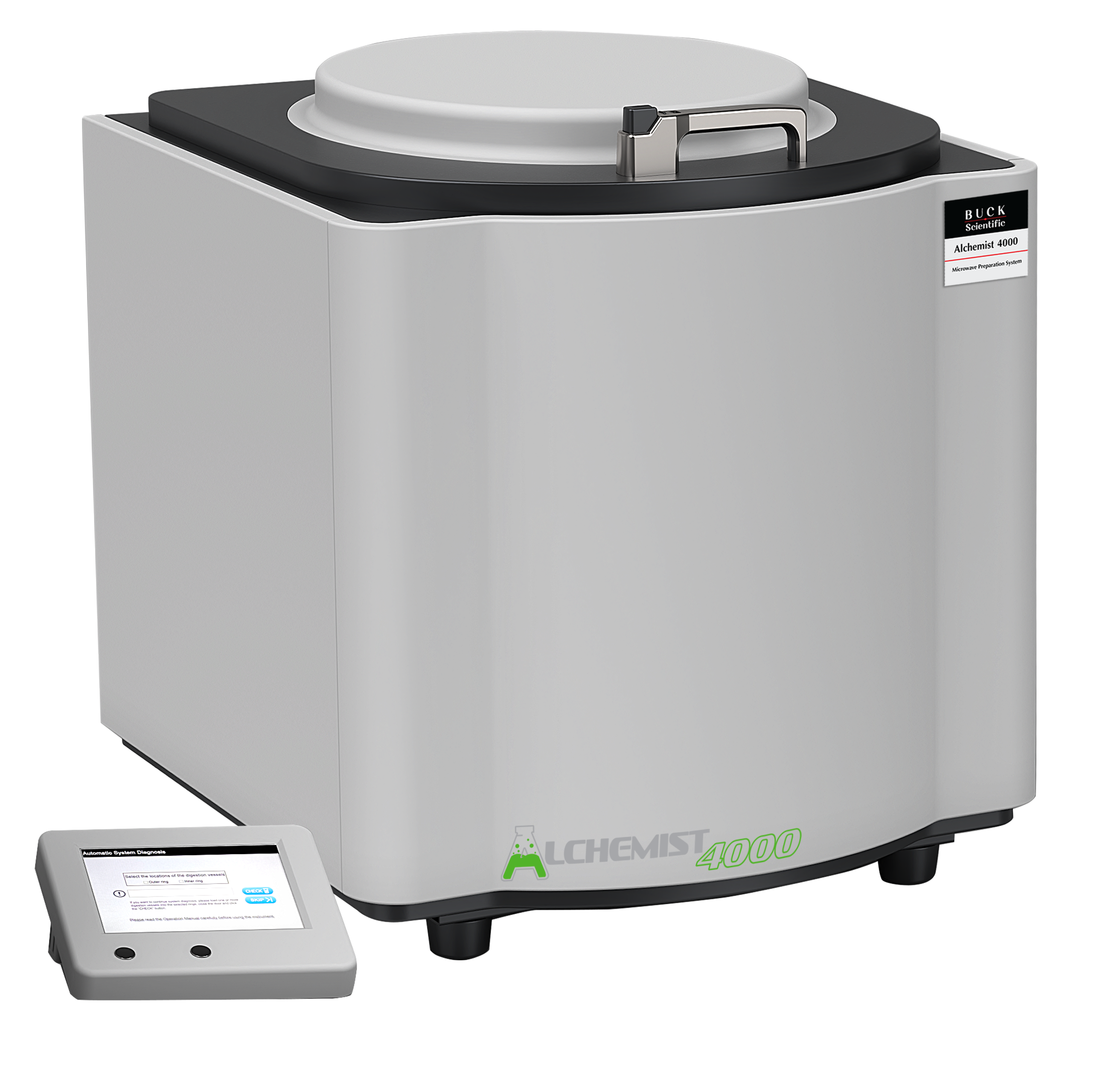 The Alchemist 4000 microwave digestion system