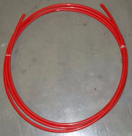 Red Flexible Tubing - Acetylene Gas Line