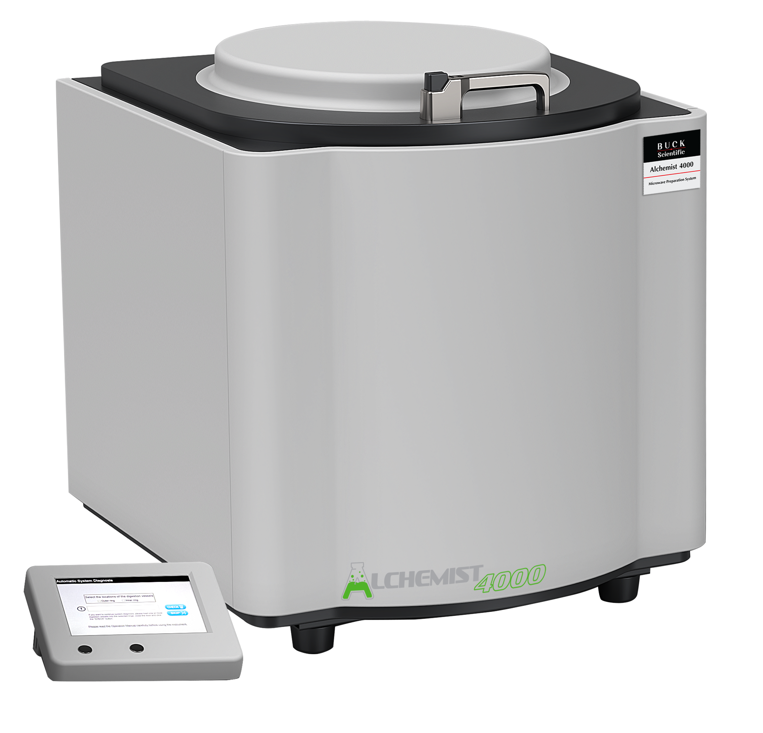 The Alchemist 4000 microwave digestion system 