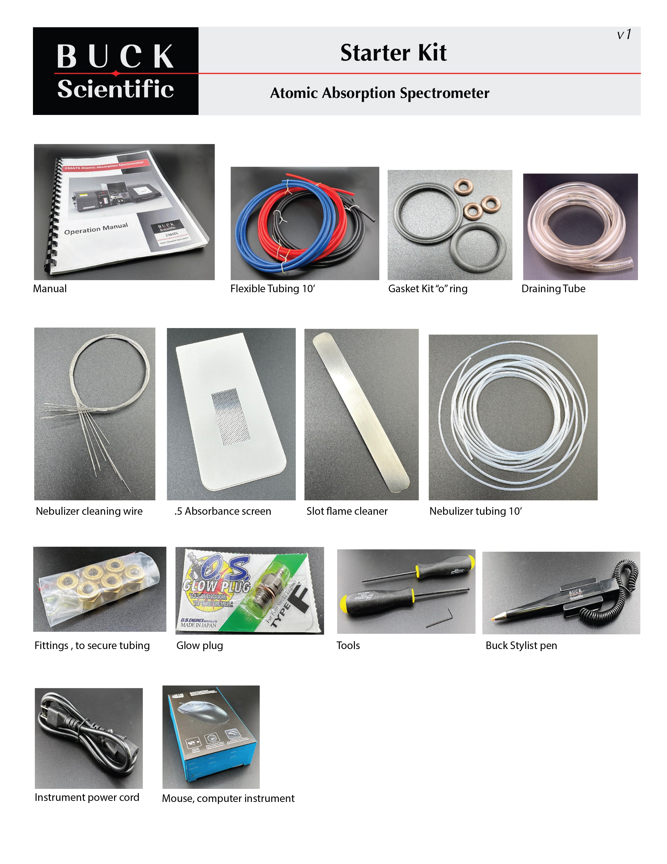 230ATS Educational Atomic Absorption spectrometer package