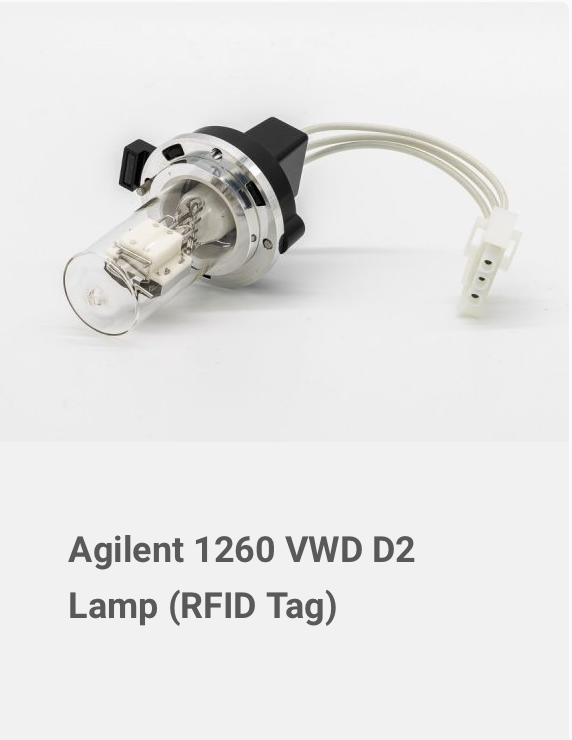 Agilent 1260 VWD D2 Lamp (RFID Tag)