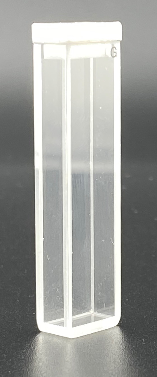 Type 3 Glass Fluorimeter Cuvette with 10 mm Path Length