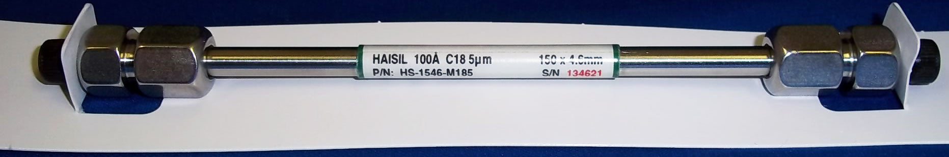 150mm x 4.6mm C18 (ODS) SS Column with Fingertight Fittings