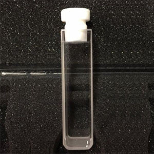 Type 21 Glass Cuvette with 10 mm Path Length & Stopper