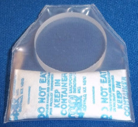 SiO2 (Silicone Dioxide) 25x4mm Cell Window