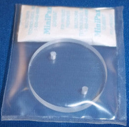 BaF2 (Barium Fluoride) 32x3mm cell window (Drilled)