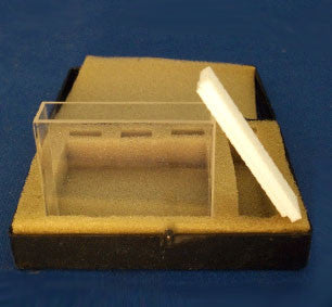 Type 3 Glass Fluorimeter Cuvette with 50 mm Path Length