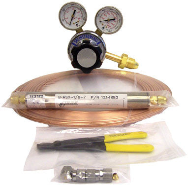 Gas Line Install Kit for Compressed Air Cylinders