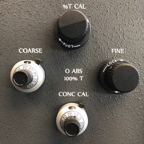 Total Petroleum Hydrocarbon Analyzer control panel - TPH analyzer