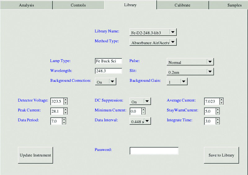 Atomic Absorption Spectrophotometer touchscreen 3 