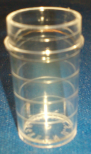 Polystyrene (Clear) Sample Cups 1000 pieces