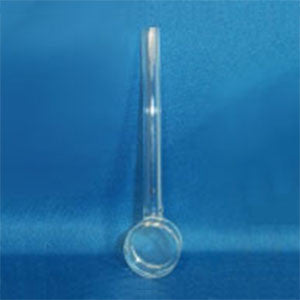 Type 37 Glass Cylindrical Cuvette with Long Outlet